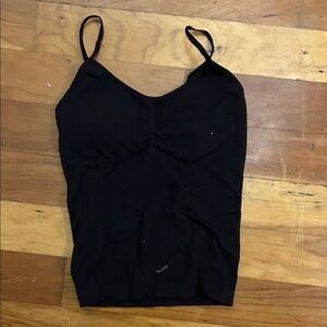 Black Sleeveless tank Top